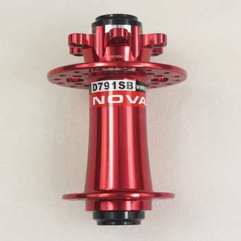 

novatec hubs red front D791SB disc 6 bolt front hubs 100x9 15mm Bearing hubs 24H 28H 32H mtb wheels hub