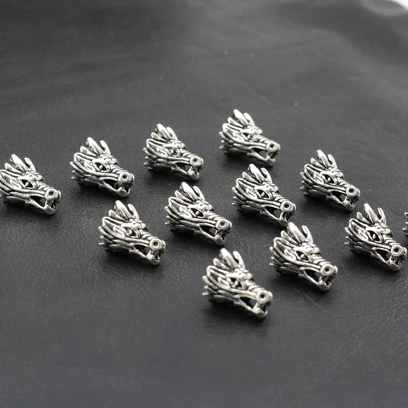 20-pcs-lot-Zinc-Alloy-Plating-Ancient-Gold-And-Silver-Dragon-Head-Pendant-For-DIY (1)