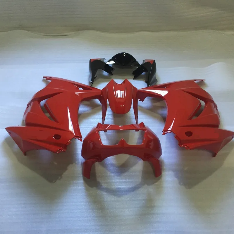 Комплект обтекателей под давлением для KAWASAKI Ninja ZX250R 08 09 10 12 ZX 250R EX250 2008 2012 красный