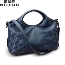 Vintage Weben Frauen Handtasche Pu-leder frauen umhängetasche Weiblichen Freizeit Beiläufige Dame Hobo taschen messenger Top-griff taschen bolsa