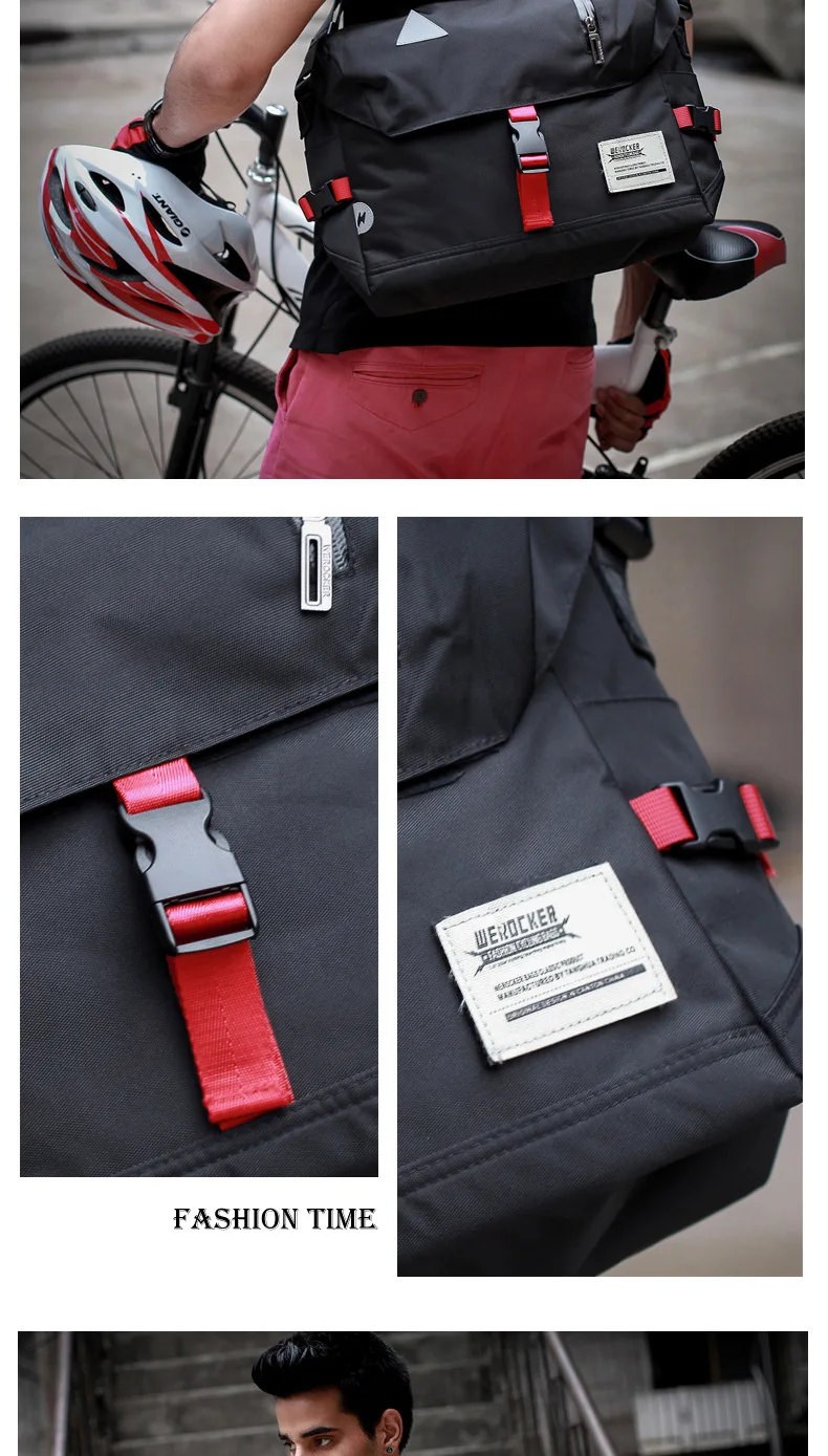 Мужская повседневная сумка-мессенджер, большая сумка через плечо, модная спортивная сумка для горной дороги, велосипеда, водоотталкивающая сумка