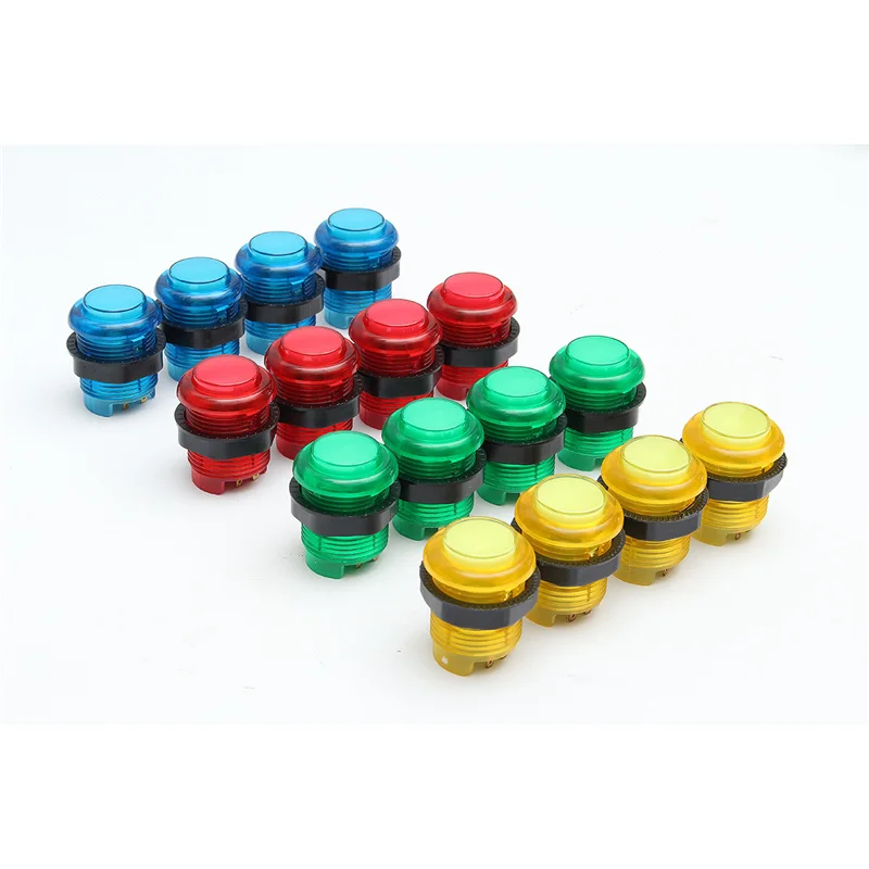 DIY Joystick Arcade Kits 2 Players With 20 LED Arcade Buttons + 2 Joysticks + 2 USB Encoder Kit + Cables Arcade Game Parts Set DIY Joystick Arcade Kits 2 Players With 20 LED Arcade Buttons + 2 Joysticks + 2 USB Encoder Kit + Cables Arcade Game Parts Set
