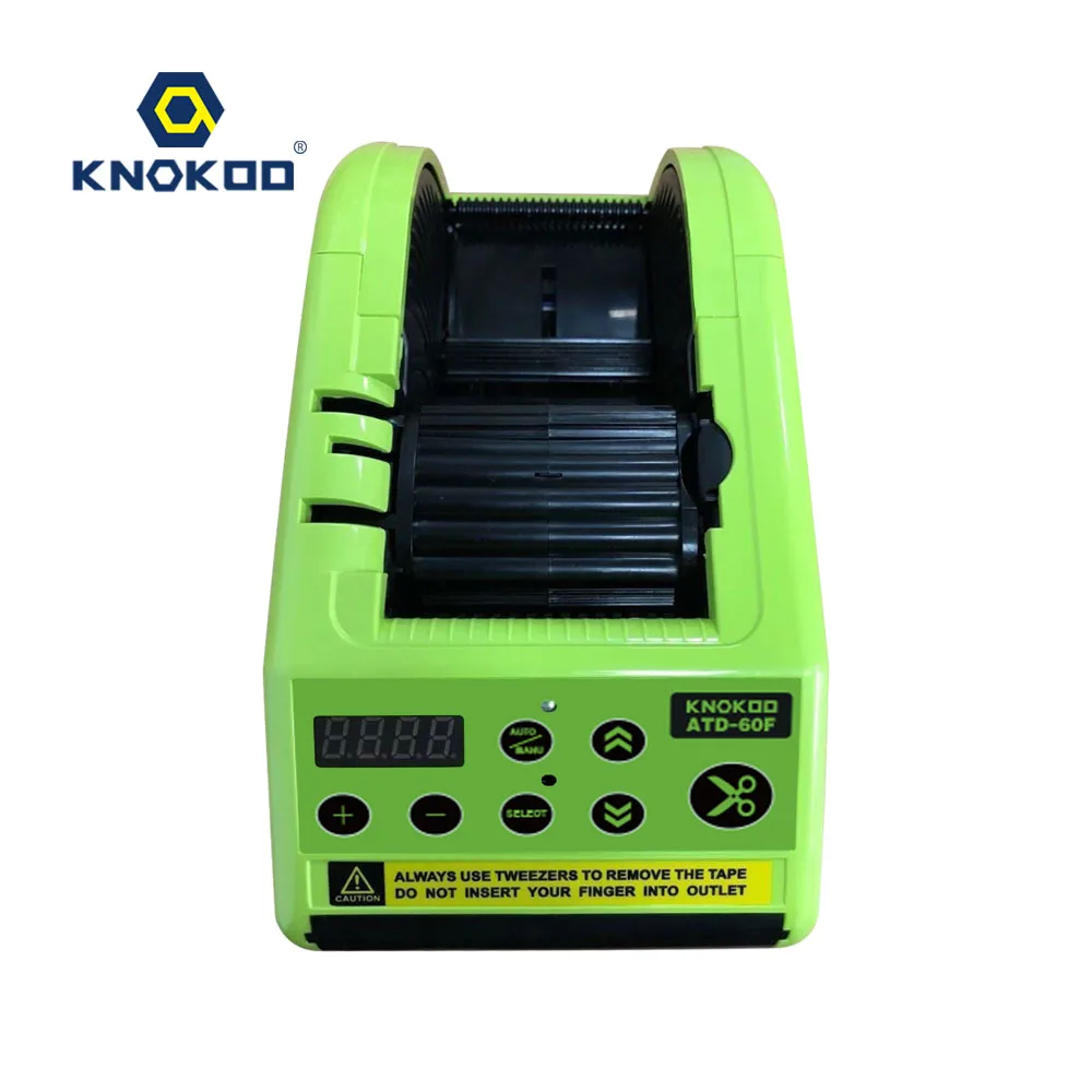  Knokoo New Vision Automatic Fold Tape Dispenser ATD-60F Electric Packing Tape Tear Easily foldable 
