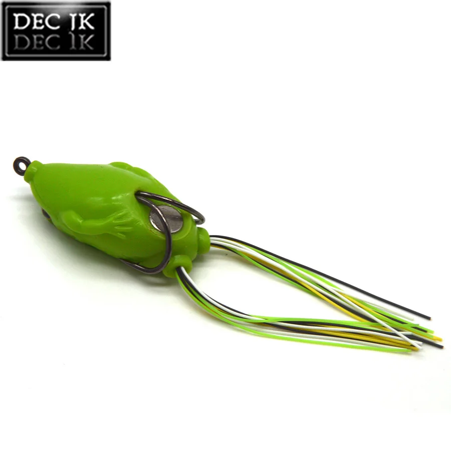 Topwater Soft Snakehead Frog Fishing Lure Trout Top Water Hollow Frogs Swimbait Artificial Lures Suit For Fishing Bait In River (9)