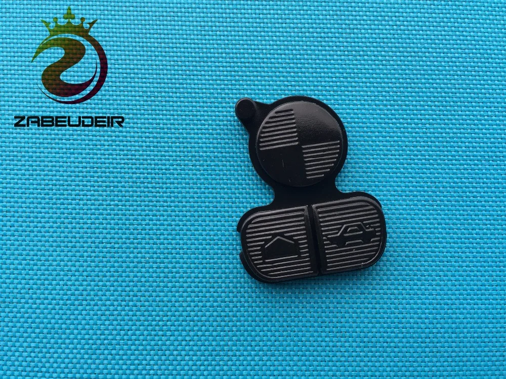 

ZABEUDEIR 1pc New 3 rubber Buttons Replacement Remote Fob Key Buttons Repair Pad For BMW Series 3 5 7 E38 E39 E36 Z3 Z4 Z8 X3 X5