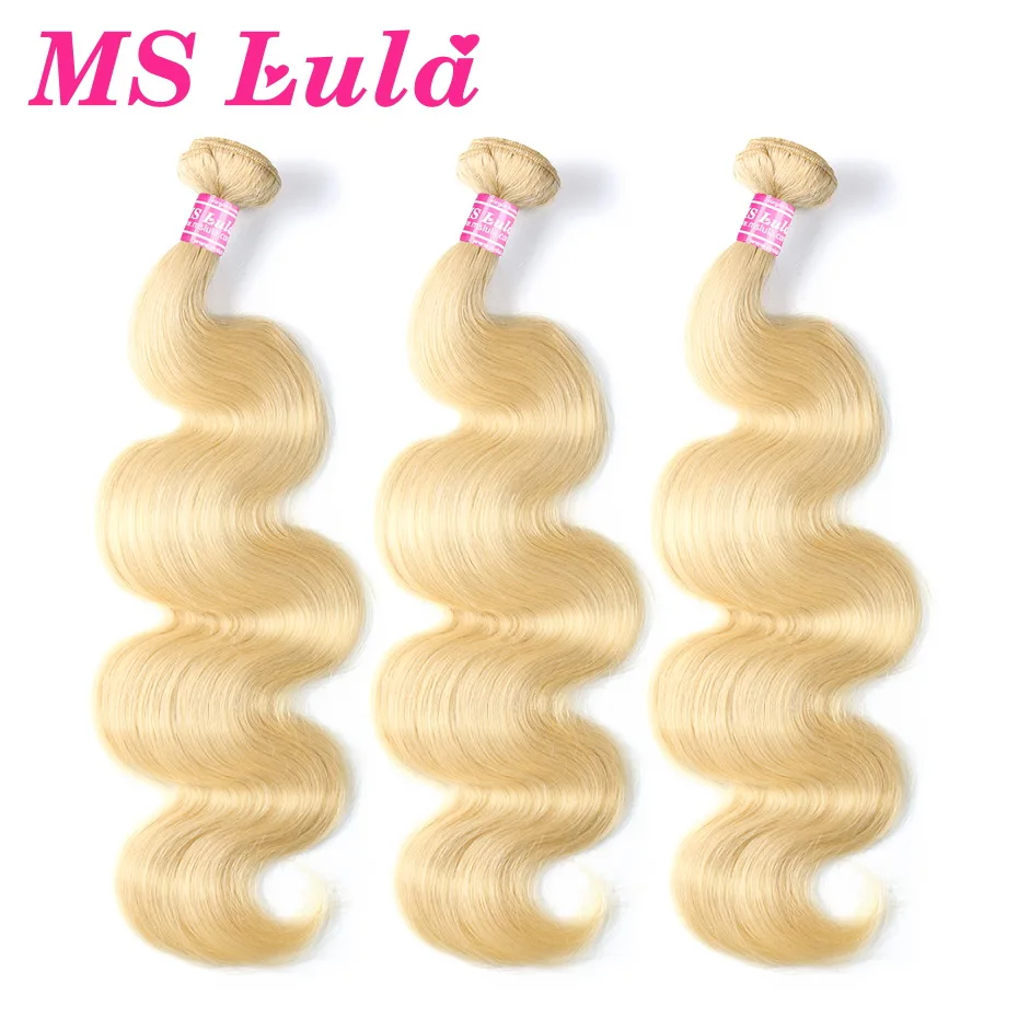 Buy MS Lula Brazilian Blonde Bundles Body Wave Hair