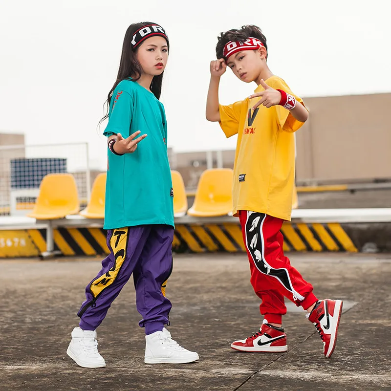 

Boy Street Dance Girls Jazz Dance Costumes for Girls Kids S Hip Hop Dancing Performance Boy Hip Hop Costumes For Girl Hip Hop