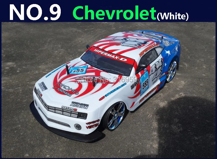 Large 1 10 RC Car High Speed Racing Car 2 4G Chevrolet 4 Wheel Drive Remote