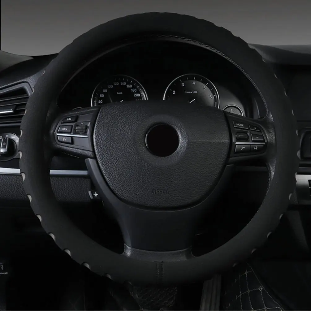 

Soft EVA Punching Steering Wheel Cover Universal Car Steering Wheel Cover Car Styling Interior Accessories