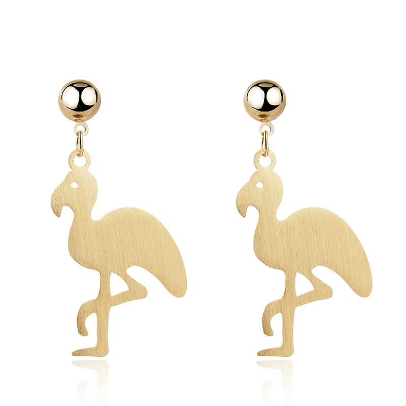 

AE-CANFLY Simple Design Metal Dangle Drop Earring Unique Animal Shape women Night Club Earring