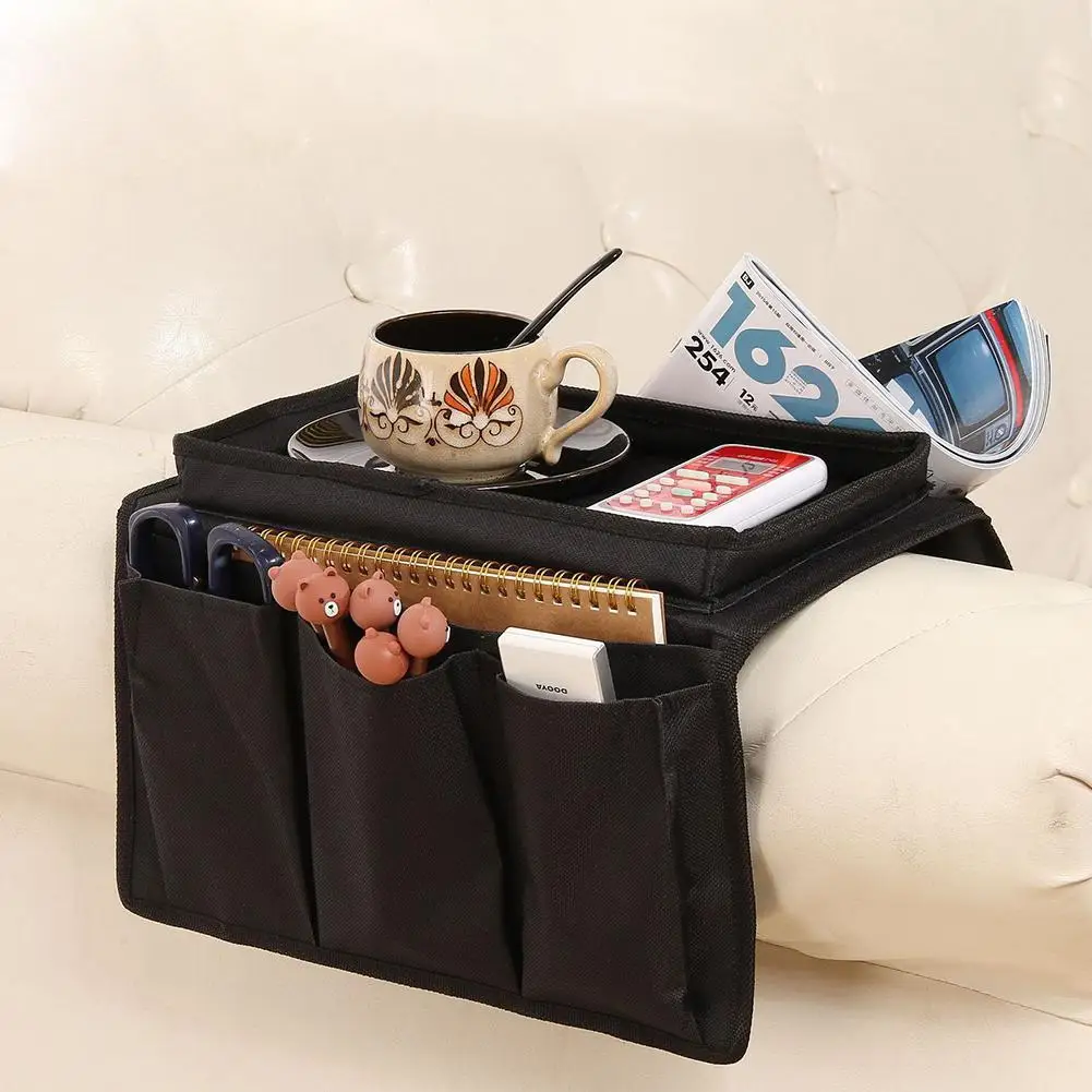 

Hanging Organizer Holder Bedside Sofa Hanging Bag Remote Control Cellphone Book Storage Home Living Room Sundries Storage Pocket