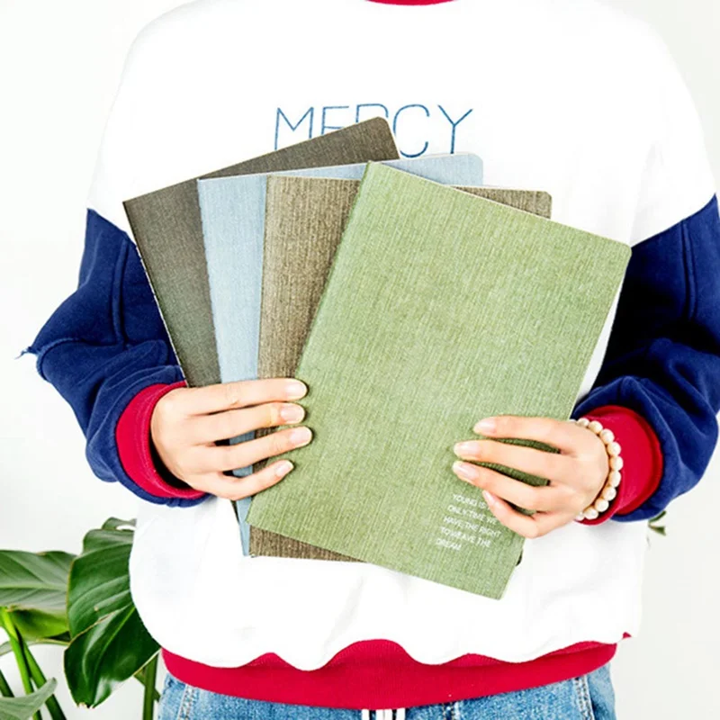 

1PCS Cut Marble Animal Designs Soft Cover A4 A5 B5 Notebook Lines Composition Diary Stiching Binding Notebook Style Random