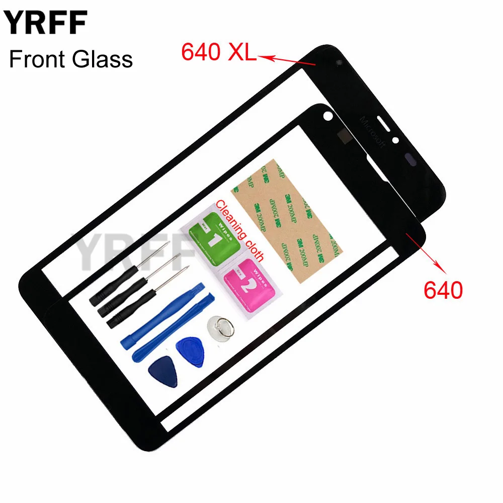 (No Mobile Touch Screen) Outer Glass For Nokia Lumia 640 XL Front Panel Replacement | Мобильные телефоны и аксессуары