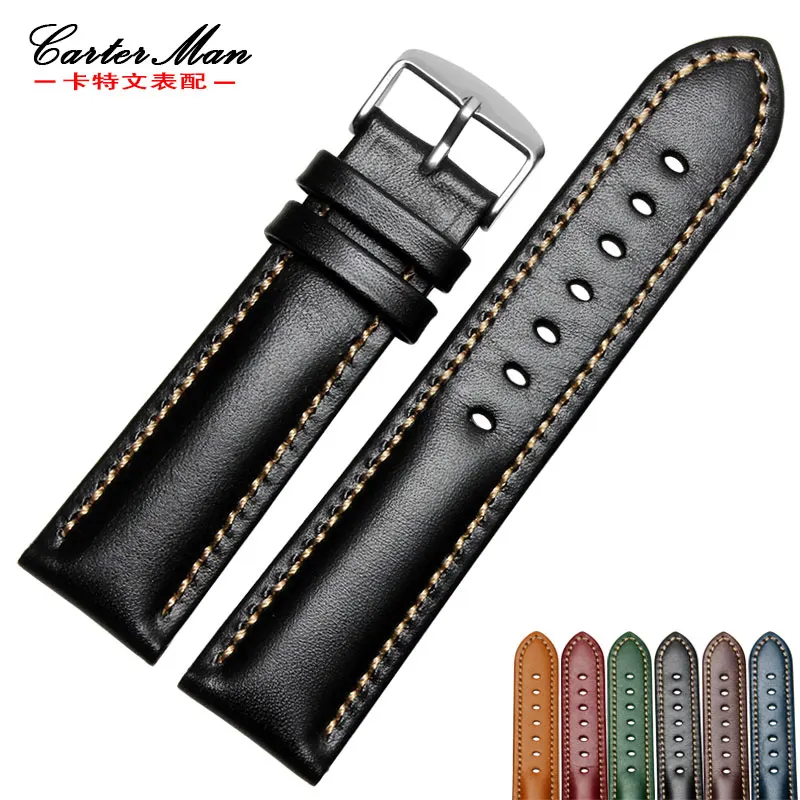 Ремешок из натуральной кожи для Samsung S2 S3 браслет смарт часов 18 мм 20 22 мм|watch strap