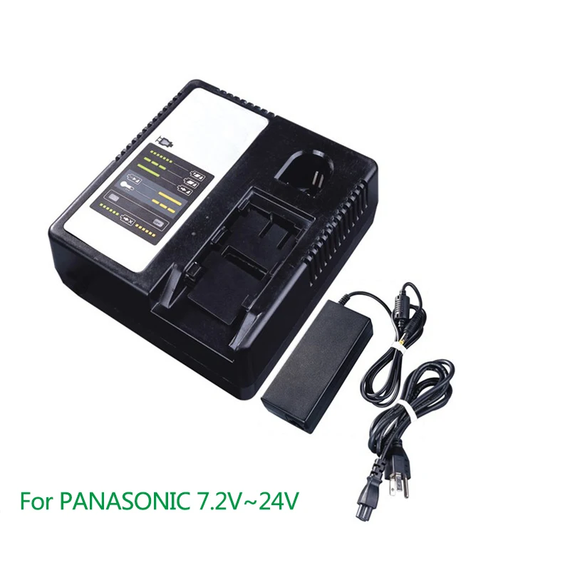 Power Tool Battery Chargers for PANASONIC 7.2V 24V Ni CD, Ni MH and Li