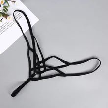 1 шт., большие размеры, женские стринги с низкой талией, Эротические трусики с микро Т-образной спинкой, сексуальные трусики с перекрестной повязкой, S/M/L/XL/2XL/3XL/4XL/5XL