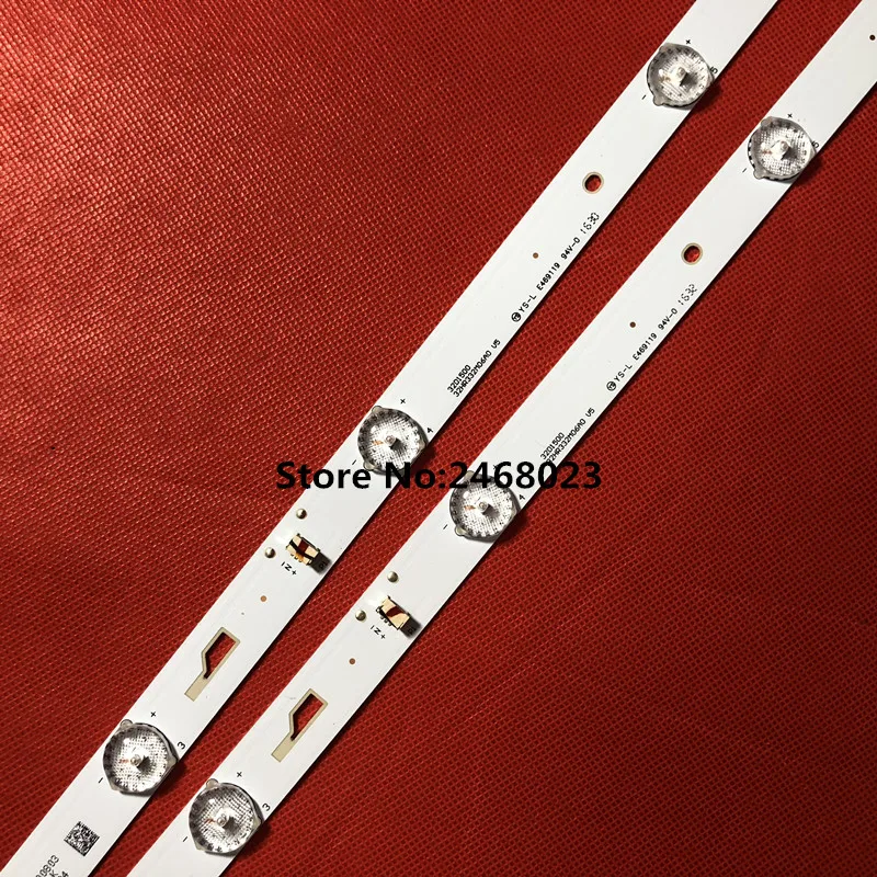 Светодиодная лента для подсветки Tos hiba 32L1500C strip 4C LB320T HR4 32HR332M06A0 V5 screen LVW320CSDX 1 шт. = 6