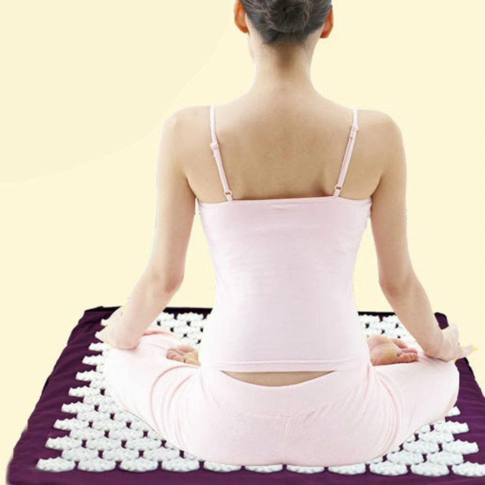 Massager Acupressure Mat Relieve Stress Body Back Pain Acupuncture Mat Massage Cushion Spike Massage and Relaxation
