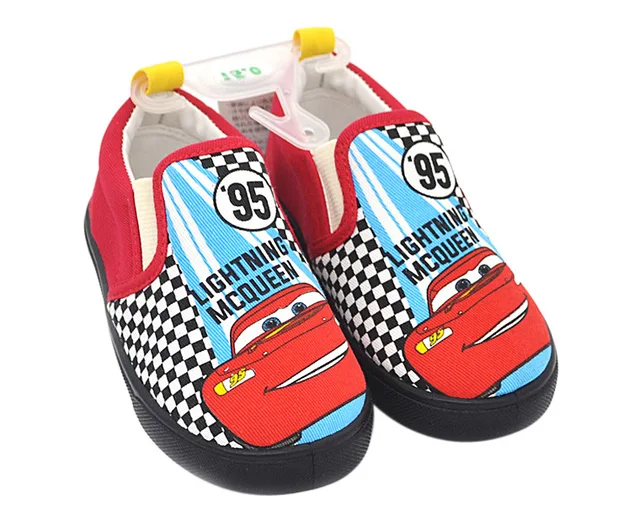 Disney toddler boys shoes cars canvas flats student casual loafers Baby