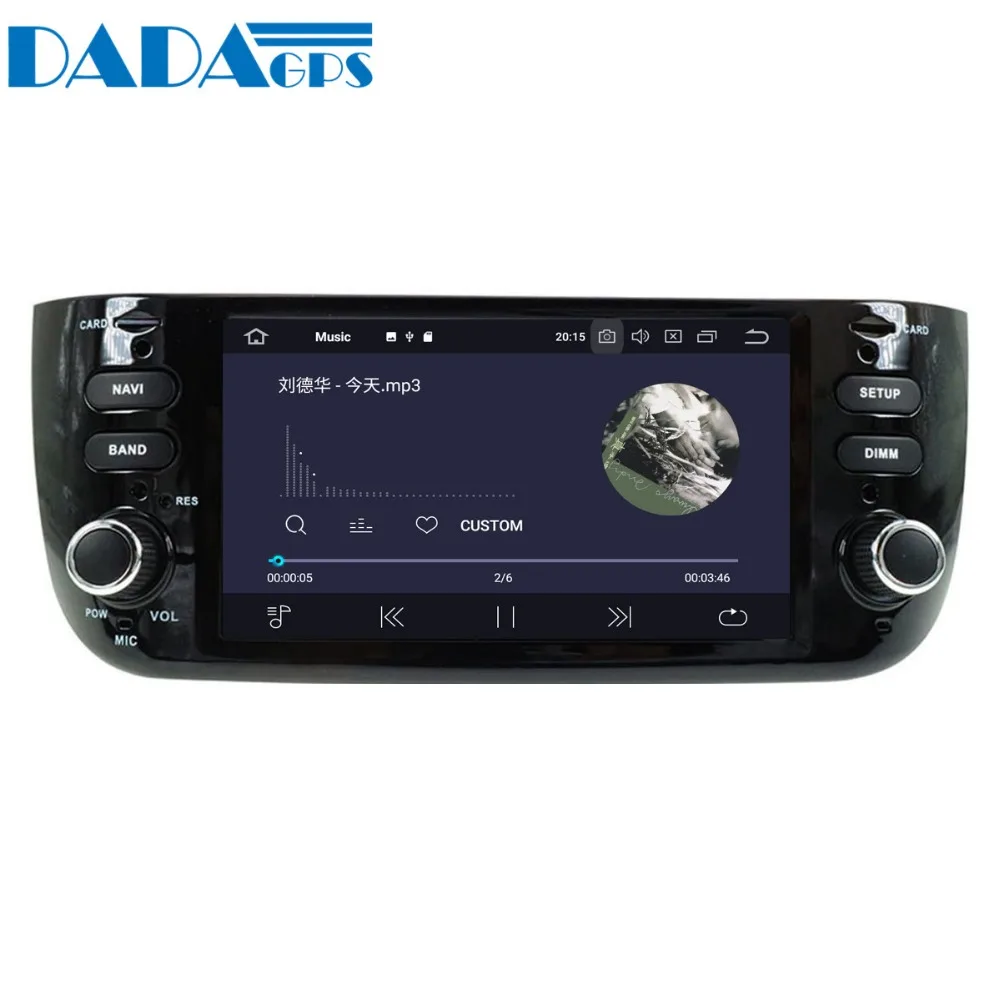 Автомагнитола на Android 9 0 4 + 32 ГБ мультимедийный DVD плеер для Fiat Punto 2009 2015 Linea 2012 GPS