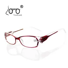 Gafas de Lectura con diamantes de imitación para mujer, anteojos de Lectura con montura de Gafas + 50 + 75 100 125 150 175 200 250 300 350 400