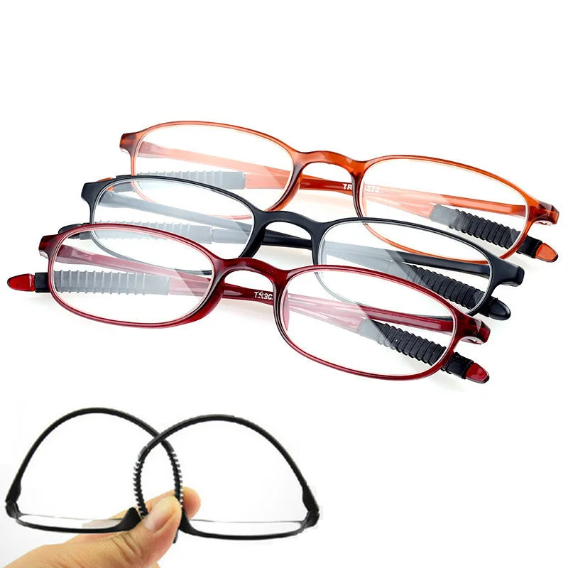 

Kaleidoscope Glasses Reading Glasses Female Readers TR90 Frame Ultralight Presbyopic Reading Eyeglasses 1.0- 4.0 Unisex clear