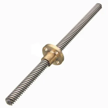 

Hot 3D Printer 8mm Lead Screw Rod Z Axis Linear Rail Bar Shaft 200mm Golden