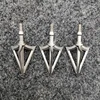 3/6/12/24pcs Archery Fixed 3 Blade Broadhead Sharp 100Grain Arrow Head Stainless Alloy G5 Arrowhead Screw Tips Hunting ► Photo 2/6