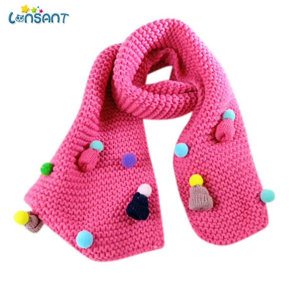 Buy LONSANT 2018 Winter Baby Girls Scarf Children