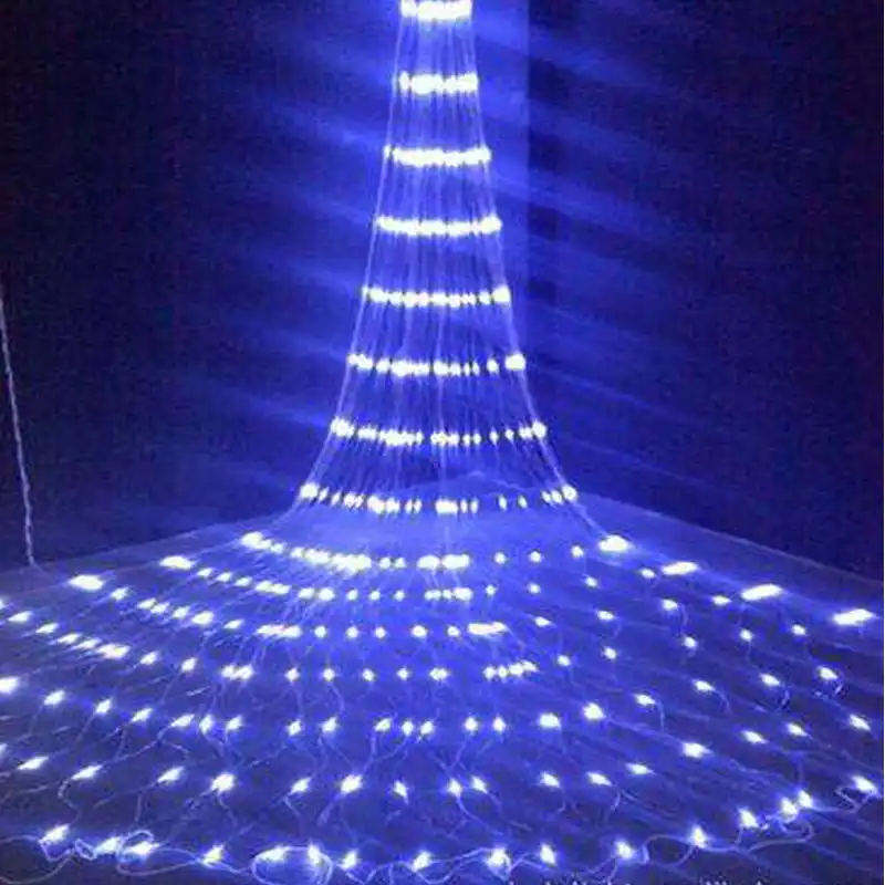6X3M 3X3M 3X2M LED Waterfall Curtain Icicle LED String Light Christmas