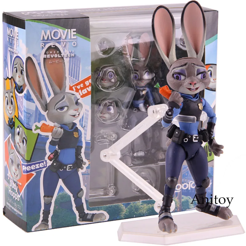 

Zootopia Judy Hopps Figure Action PVC Collectible Model Toy