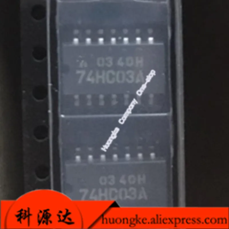 

Шелковый экран TC74HC03AF 74HC03A SOP14, логический чип, 10 шт./партия