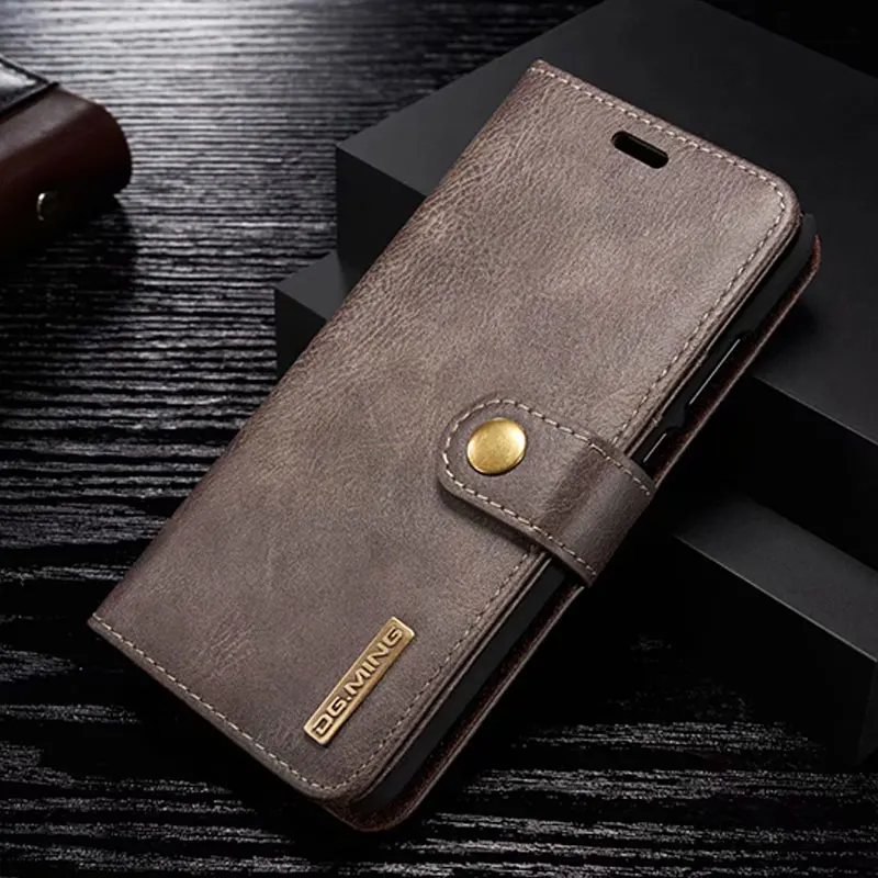 

Flip Cover For Oneplus 6 One Plus 6 Case 2 In 1 Magnetic Stand Wallet Leather Case For Coque OnePlus6 one plus 6 Smartphone Bags