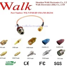 N женский RP-SMA мужской RG316 кабель, N SMA RG316 кабель, N соединительный кабель, SMA Wi-Fi антенный кабель