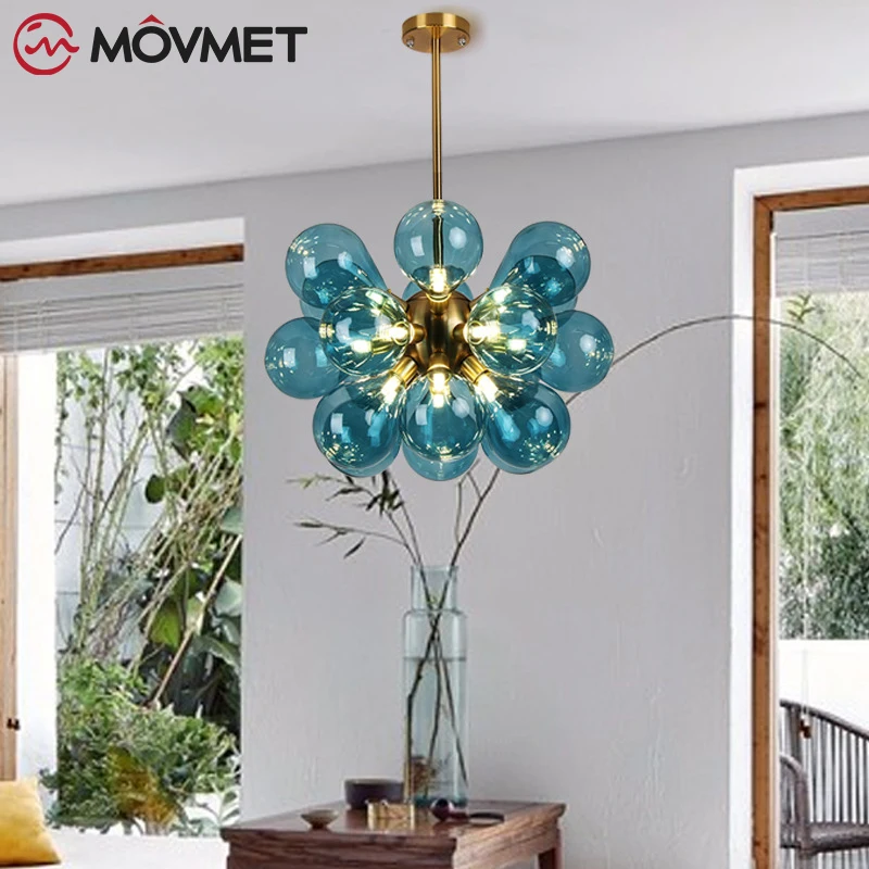 

Colored Chandelier Children's Room Balloon led Light Creative Bedroom Restaurant Bar Chandeliers Clothing Store Decorative Lamps