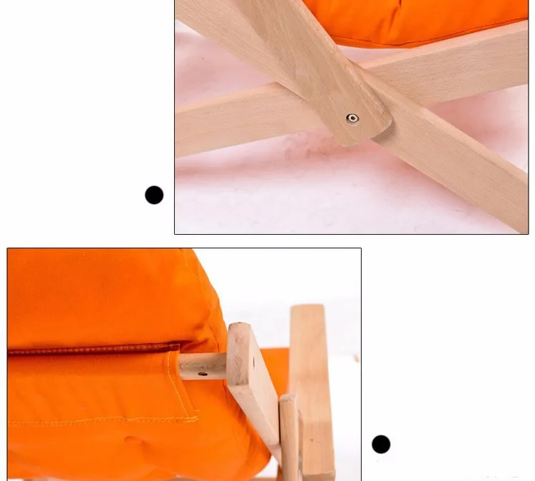 Мягкий и удобный ленивый стул деревянный складной раскладной стул складной стул для Отдыха Обед балкон мебель для спальни