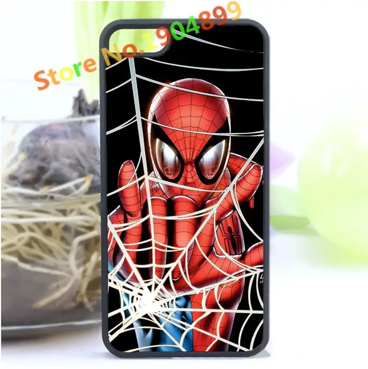 homem aranha spiderman 1 (2) fashion cover case for iphone 4 4S 5 5S 5C SE 6 plus 6S 7 #7762 |