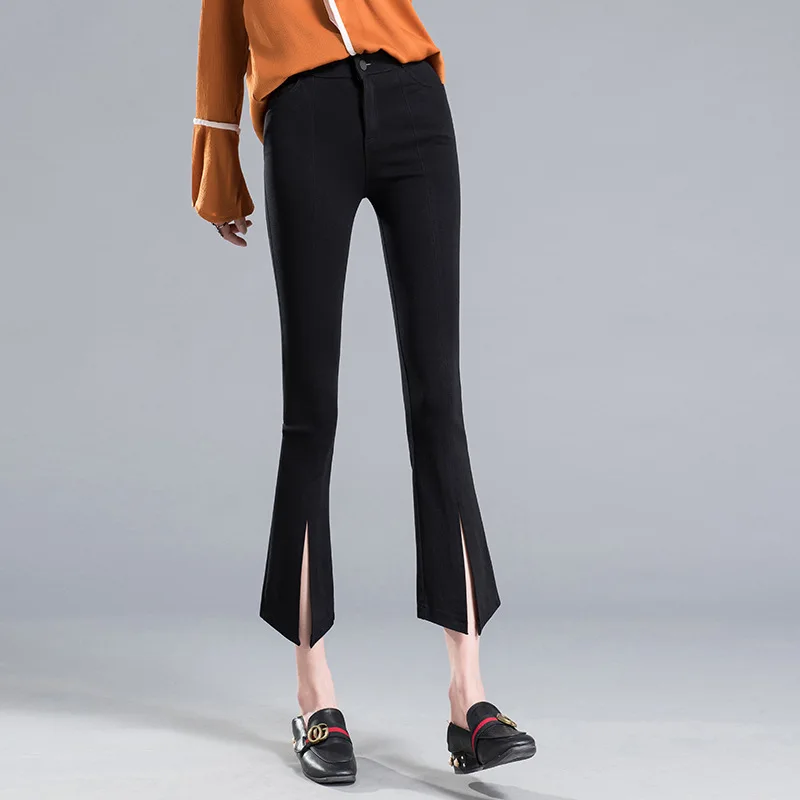 white split pants