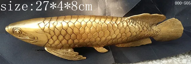 China's copper refining pure manual fish decorative furnishing articles