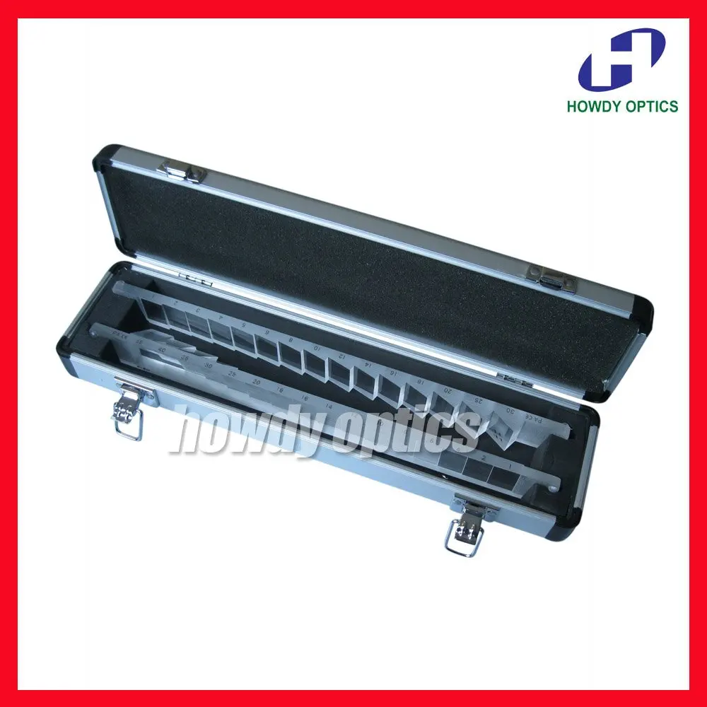 

HVB-31 prism bar set, prism set with one piece of horizontal type and one piece of vertical type,packed with aluminium case