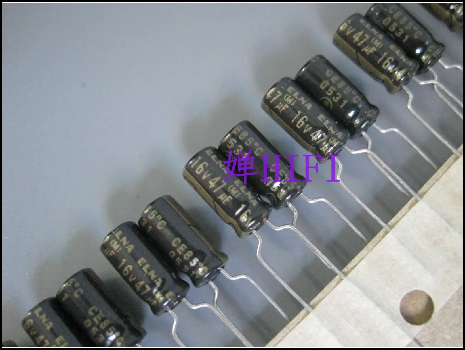 

50pcs ELNA Original RA2 Black Gold Electrolytic Capacitor 16V47uf 5x11 free shipping