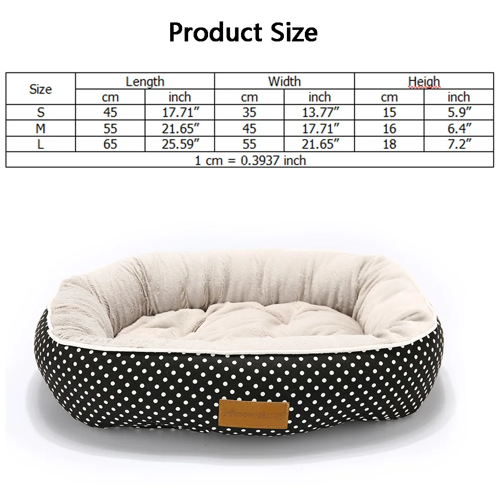 Pet Products Dog Beds For Small Medium Large Dogs Puppy Kennel Dog-Bed Winter Cat Bench Sofa Cats House Mats Chihuahua Sleep (4)