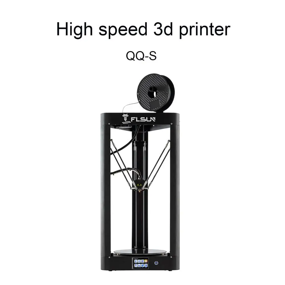 ^Cheap 2019 FLSUN QQ-S 3d printer Large Printing Size 260x370mm Delta Kossel Auto-leveling 3D-Printer Touch Screen ^Cheap 2019 FLSUN QQ-S 3d printer Large Printing Size 260x370mm Delta Kossel Auto-leveling 3D-Printer Touch Screen