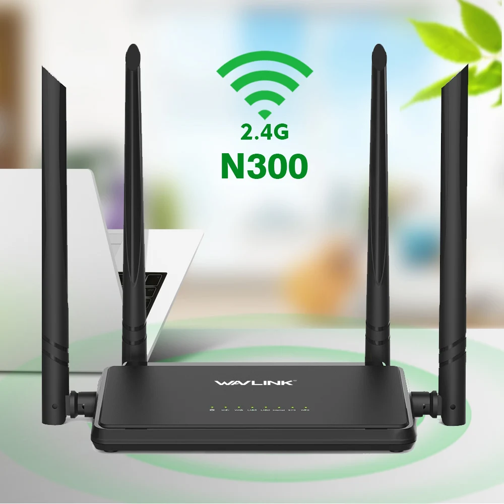 Wavlink 2 4G 300 Мбит/с беспроводной Смарт Wifi маршрутизатор повторитель точка доступа с