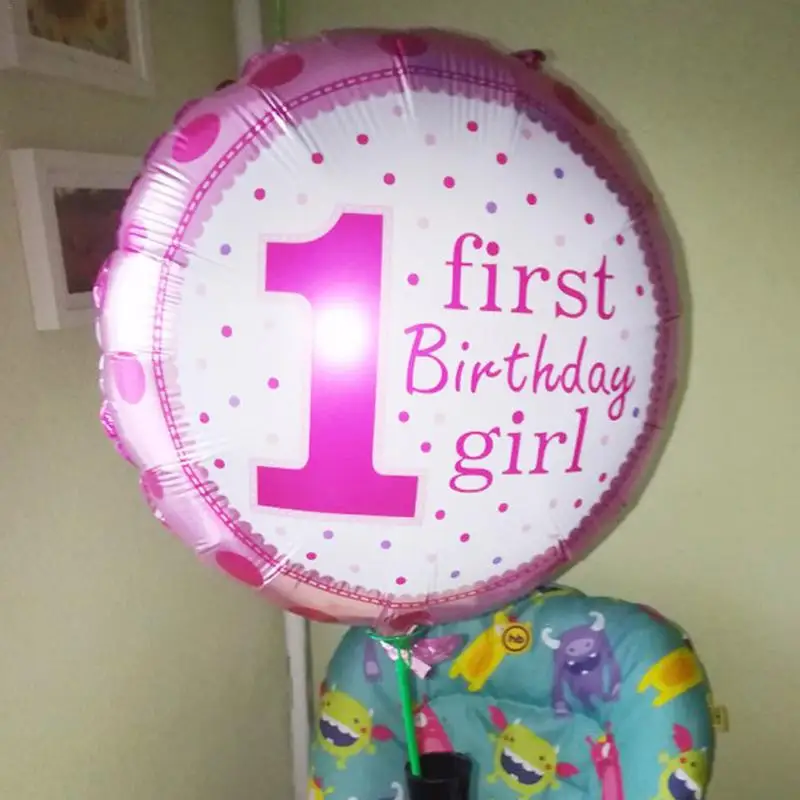 5 шт./компл. милый животных формы Baby Shower Алюминий Фольга шар ребенок полнолуния