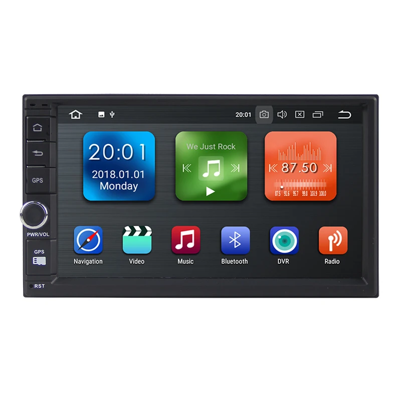 Excellent KSAOTU 7" DAB+ 4G Android 8.0 Car DVD Player SD GPS for Universal cars 1