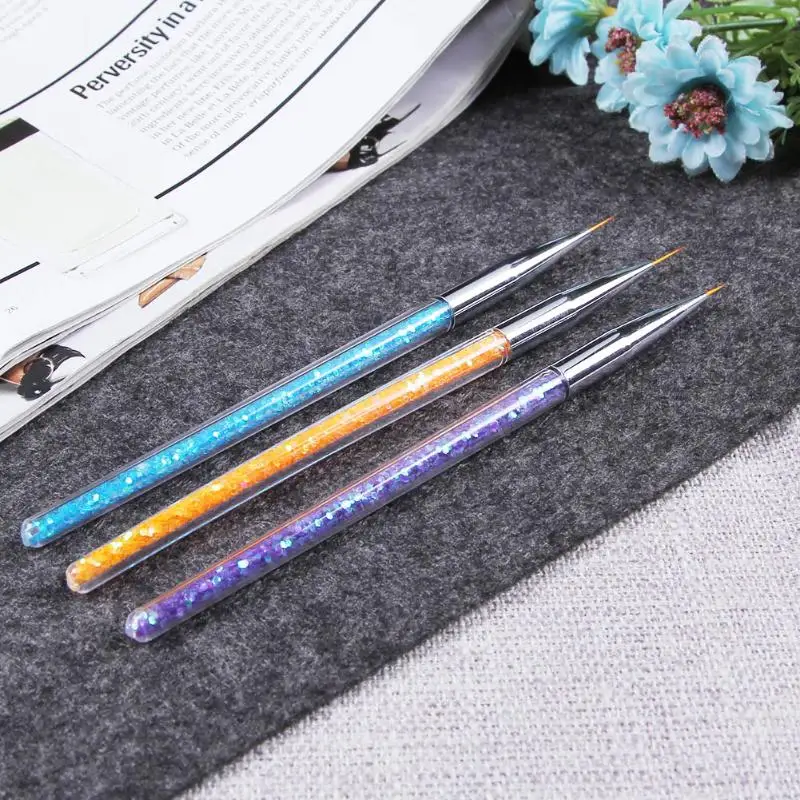 3 шт. набор инструментов для маникюра и педикюра|painting pen|painting brush pennail art painting |