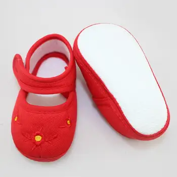 

Hot Baby Shoes Kids Cotton First Walkers for Girls Soft Soled Classic Casual Shoes