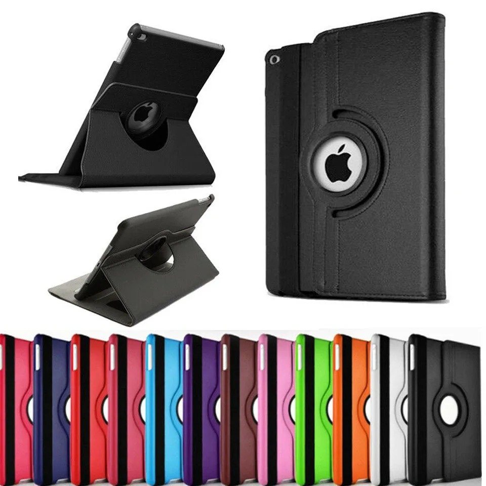 360 Rotation 9.7'' Tablet Coque for iPad 2 iPad 3 iPad 4 360 Flip Cover PU Magnetic Auto-Sleep Cover for ipad 2 3 4 360 Cover (10)