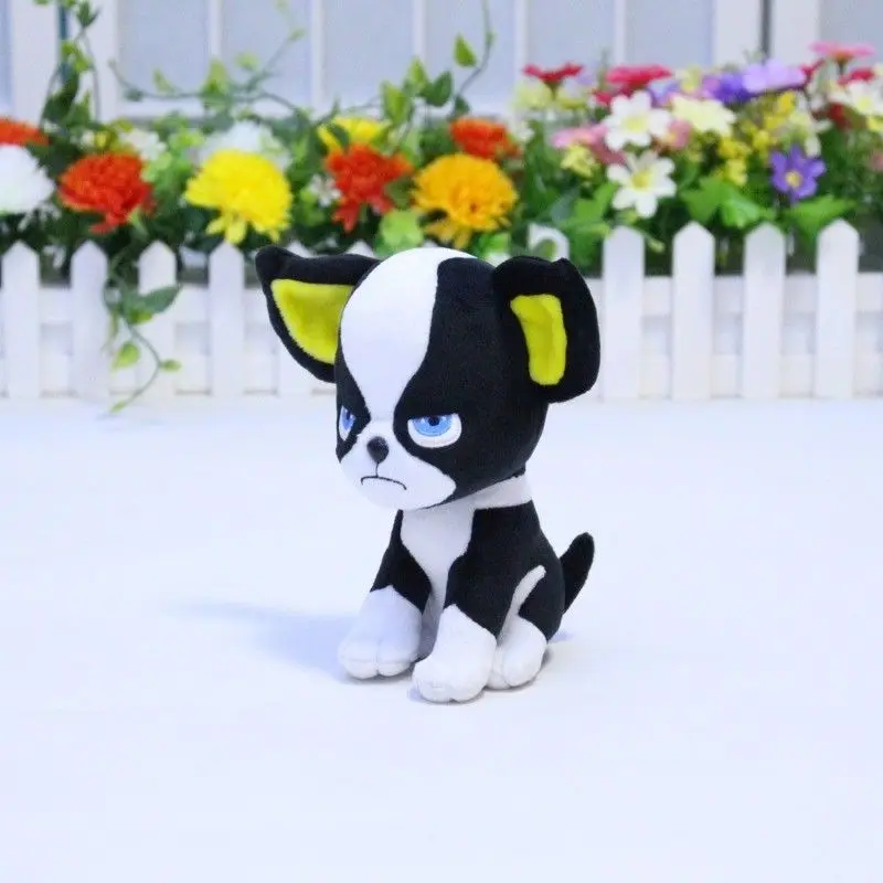 JOJO/'S BIZARRE ADVENTURE Anime Dog IGGY Mascot Toy Plush Stuffed Doll Gift